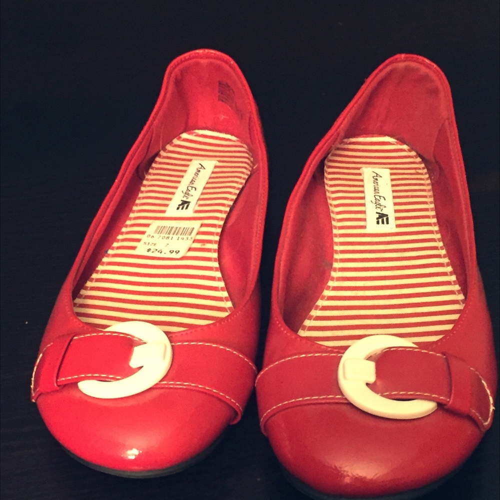 American Eagle Retro Style Flats 7